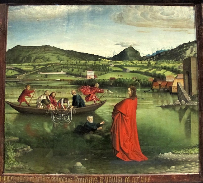 Konrad Witz Der wunderbare Fischzug 1444