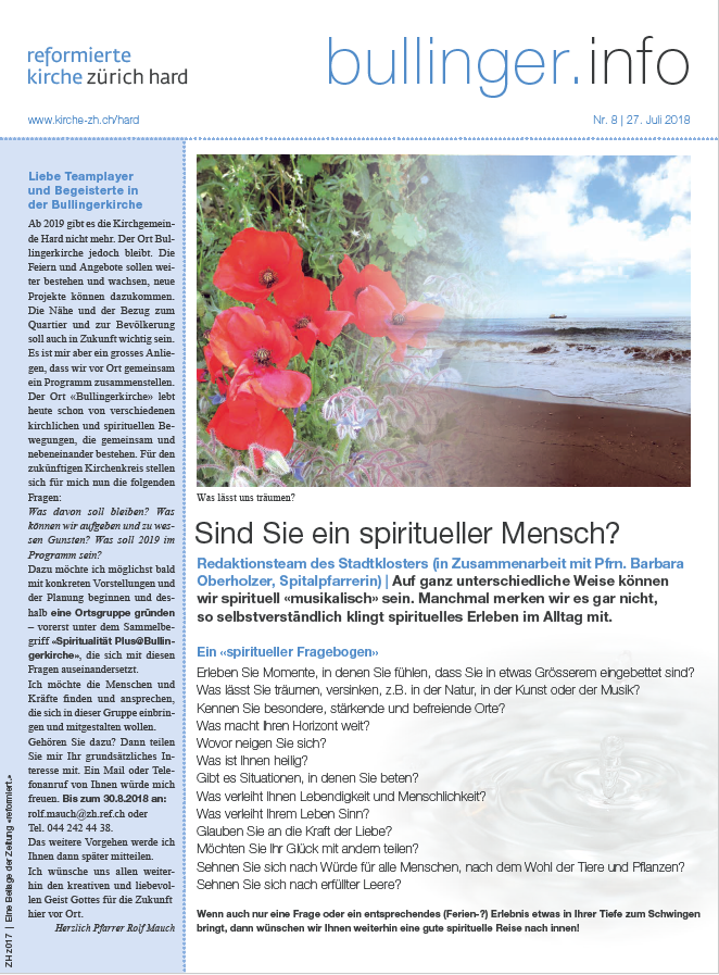 Titelbild August 2018